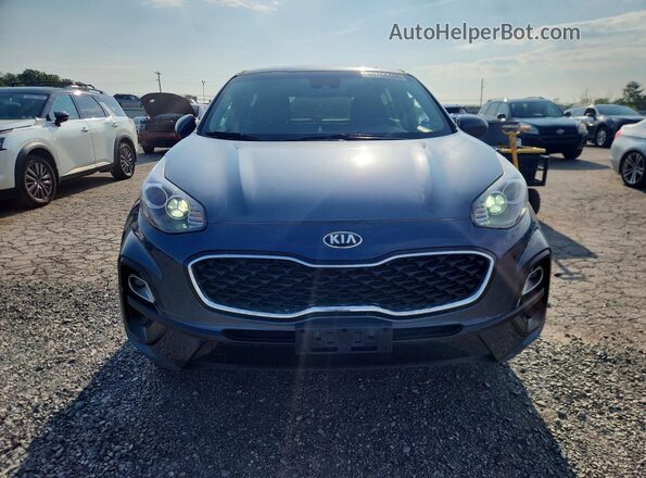 KNDPMCAC6M7865159 2021 KIA SPORTAGE Blue Вид спереду