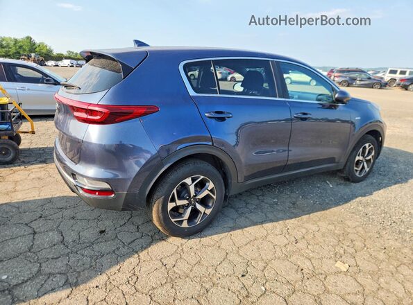 KNDPMCAC6M7865159 2021 KIA SPORTAGE Blue Задня права чверть