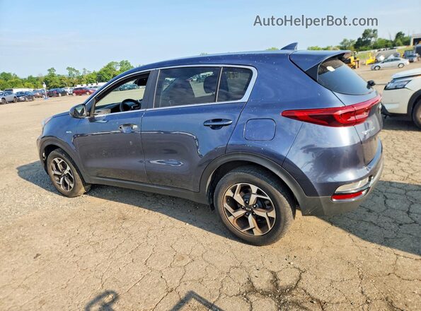 KNDPMCAC6M7865159 2021 KIA SPORTAGE Blue Задня ліва чверть