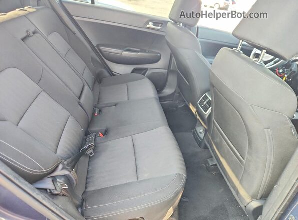 KNDPMCAC6M7865159 2021 KIA SPORTAGE Blue Вид задньої частини салону