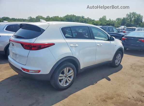 KNDPMCAC7J7346942 2018 KIA SPORTAGE White Trasero derecho