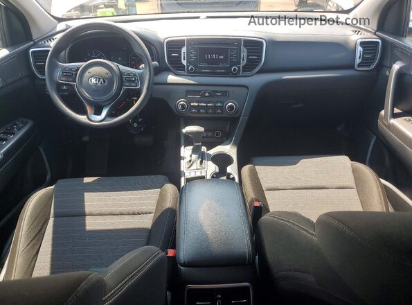 KNDPMCAC7J7346942 2018 KIA SPORTAGE White Vista del salpicadero