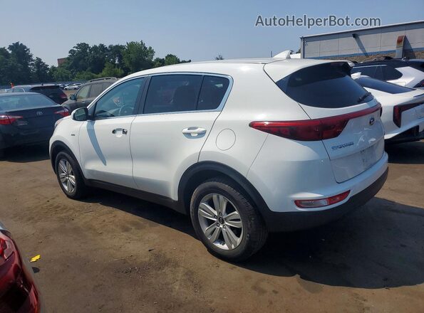 KNDPMCAC7J7346942 2018 KIA SPORTAGE White Trasero izquierdo