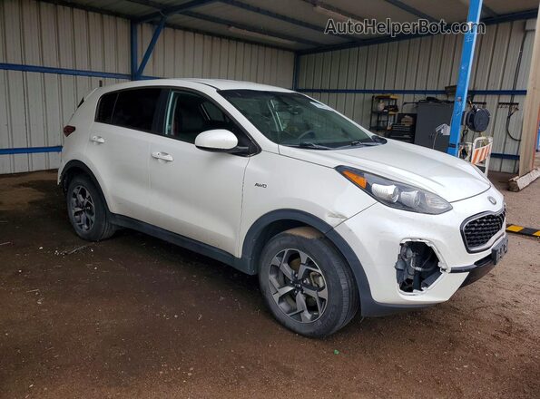 KNDPMCAC7L7636715 2020 KIA SPORTAGE White Front right