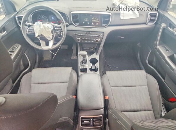 KNDPMCAC7L7651599 2020 KIA SPORTAGE Белый Вид панели приборов