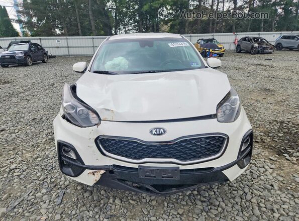 KNDPMCAC7L7651599 2020 KIA SPORTAGE Белый Вид спереди