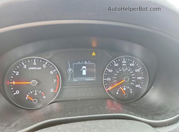 KNDPMCAC8H7116336 2017 KIA SPORTAGE Red Vista del cuadro de instrumentos