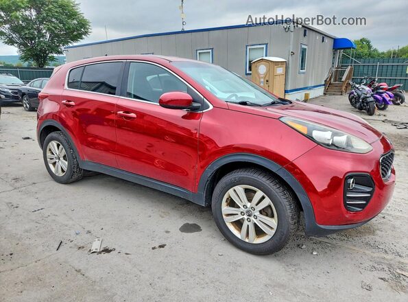 KNDPMCAC8H7116336 2017 KIA SPORTAGE Red Delantero derecho