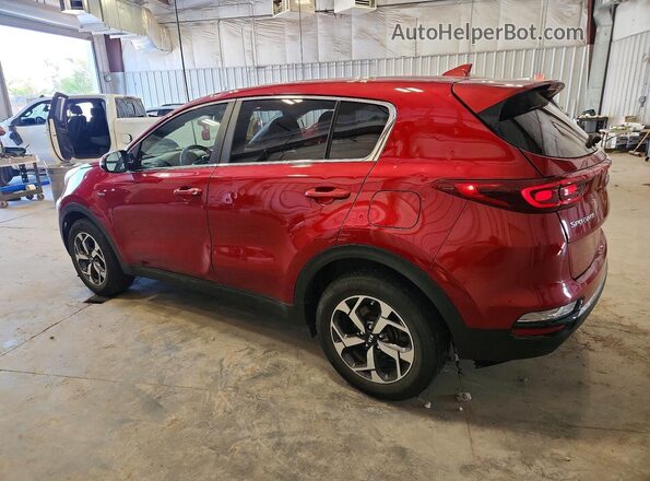 KNDPMCAC8L7753378 2020 KIA SPORTAGE Red Trasero izquierdo