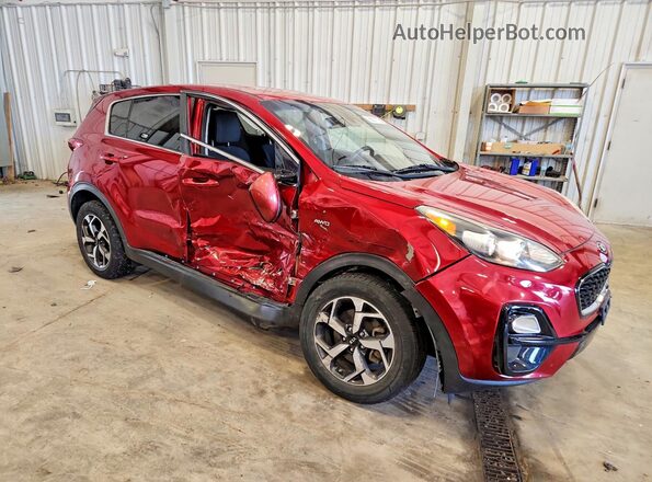 KNDPMCAC8L7753378 2020 KIA SPORTAGE Red Delantero derecho