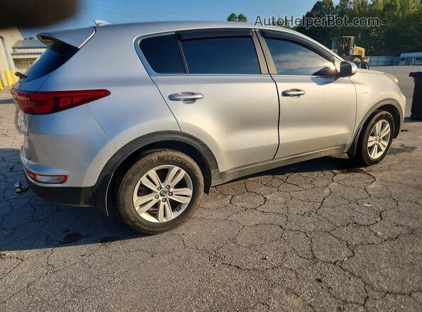 KNDPMCAC9K7556461 2019 KIA SPORTAGE Silver უკანა მარჯვენა