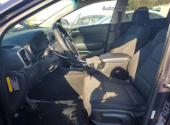 KNDPMCAC9K7598483 2019 KIA SPORTAGE Blue Vista interior delantera