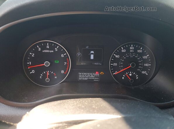 KNDPMCAC9K7598483 2019 KIA SPORTAGE Blue Vista del cuadro de instrumentos