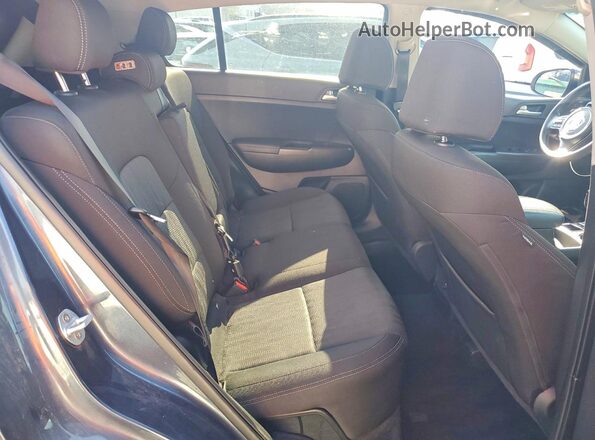 KNDPMCAC9K7598483 2019 KIA SPORTAGE Blue Vista interior trasera