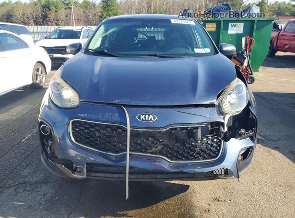 KNDPMCAC9K7598483 2019 KIA SPORTAGE Blue Vista frontal