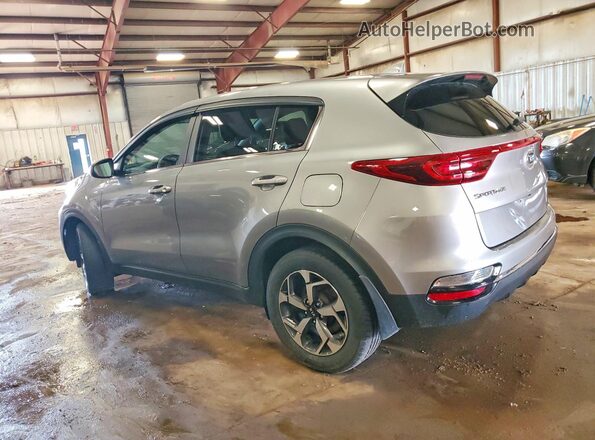KNDPMCAC9M7885969 2021 KIA SPORTAGE Silver Rear left