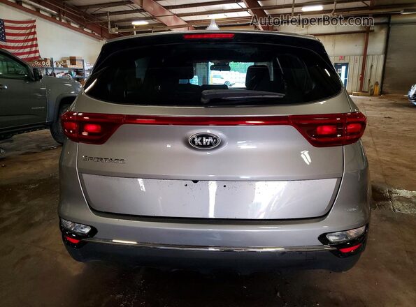 KNDPMCAC9M7885969 2021 KIA SPORTAGE Silver Rear view