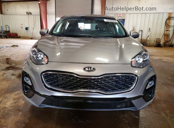 KNDPMCAC9M7885969 2021 KIA SPORTAGE Silver Front view