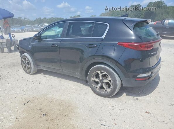 KNDPMCAC9N7973728 2022 KIA SPORTAGE Черный Задняя левая четверть