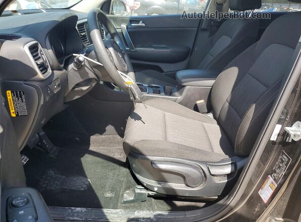 KNDPMCAC9N7973728 2022 KIA SPORTAGE Черный Вид салона спереди