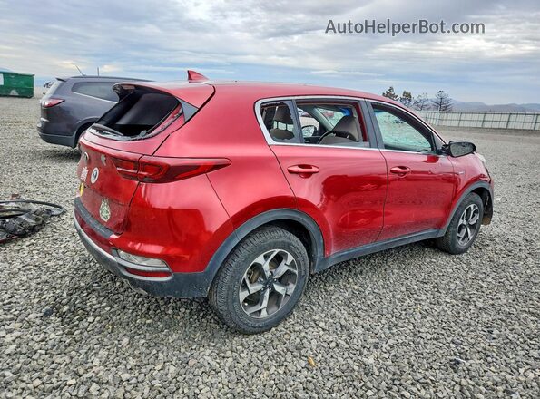 KNDPMCACXL7726196 2020 KIA SPORTAGE Red Задня права чверть