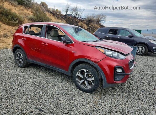 KNDPMCACXL7726196 2020 KIA SPORTAGE Red Передня права чверть