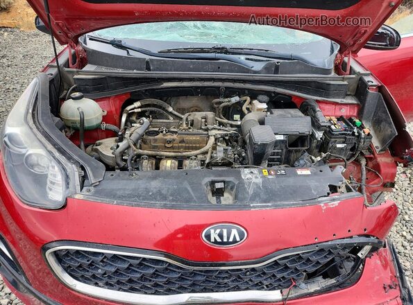 KNDPMCACXL7726196 2020 KIA SPORTAGE Red Вид підкапотного простору