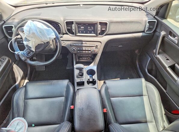 KNDPN3AC5H7073670 2017 KIA SPORTAGE Black Vista del salpicadero