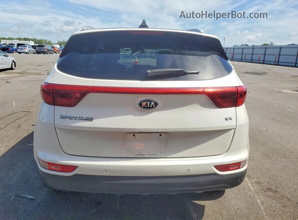 KNDPN3AC5H7158038 2017 KIA SPORTAGE White Widok z tyłu