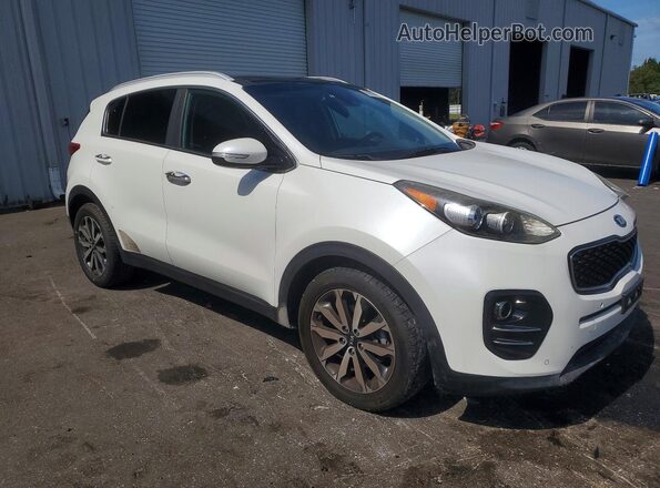 KNDPN3AC5H7158038 2017 KIA SPORTAGE White Przód prawy