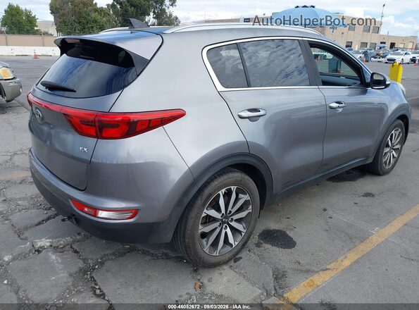 KNDPN3AC5H7225561 2017 KIA SPORTAGE Серый Задняя правая четверть