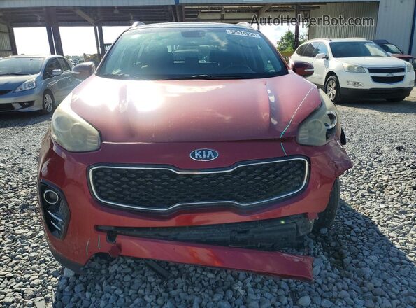 KNDPN3ACXH7178804 2017 KIA SPORTAGE Красный Вид спереди