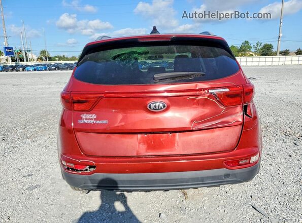 KNDPN3ACXH7178804 2017 KIA SPORTAGE Красный Вид сзади