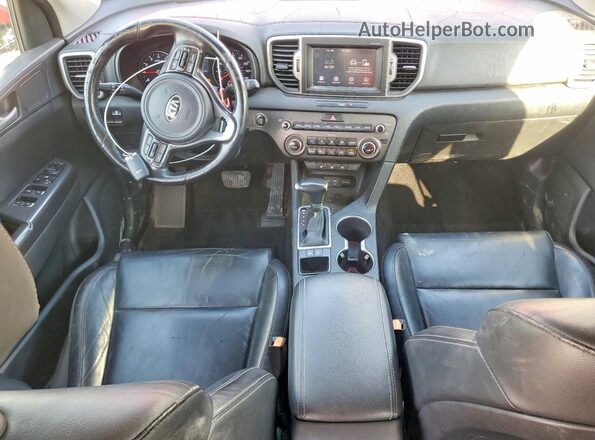 KNDPN3ACXH7178804 2017 KIA SPORTAGE Красный Вид панели приборов