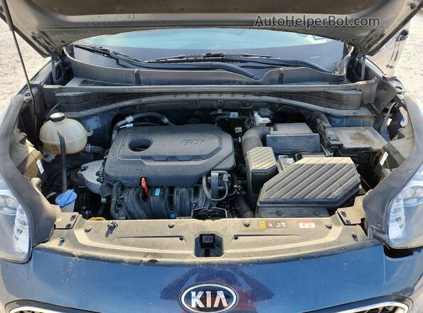 KNDPN3ACXN7951170 2022 KIA SPORTAGE Blue Vista interior trasera