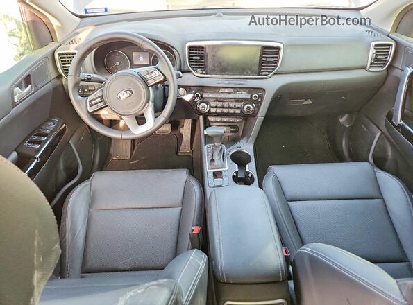 KNDPN3ACXN7951170 2022 KIA SPORTAGE Blue Vista del salpicadero