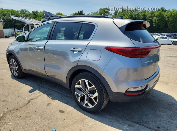 KNDPNCAC1L7697510 2020 KIA SPORTAGE Gray Задня ліва чверть