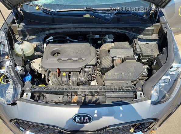 KNDPNCAC1L7697510 2020 KIA SPORTAGE Gray Вид підкапотного простору