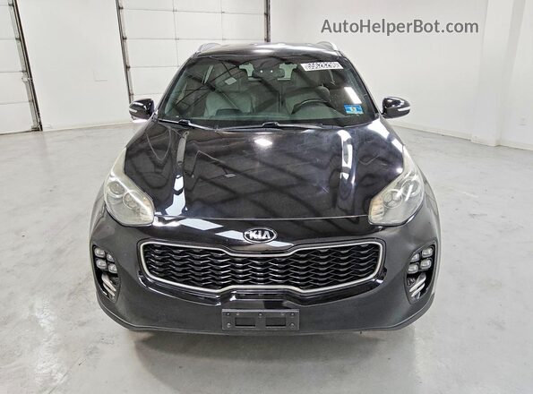 KNDPNCAC2J7425206 2018 KIA SPORTAGE Black Դիմացի տեսք