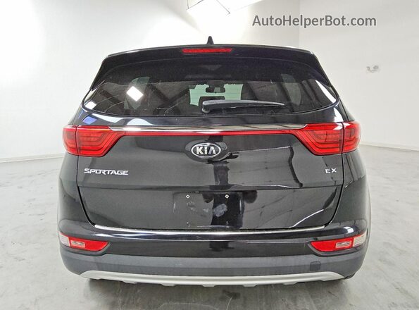 KNDPNCAC2J7425206 2018 KIA SPORTAGE Black Հետևի տեսք