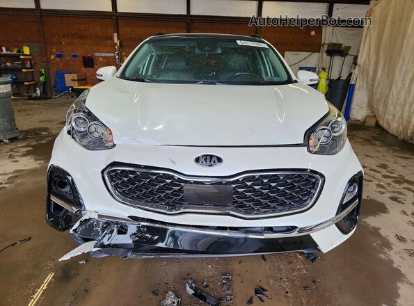 KNDPNCAC9N7013399 2022 KIA SPORTAGE White Դիմացի տեսք