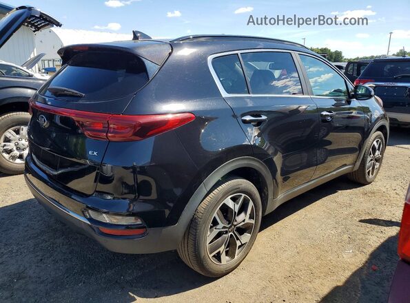 KNDPNCACXL7767375 2020 KIA SPORTAGE Black Rear right