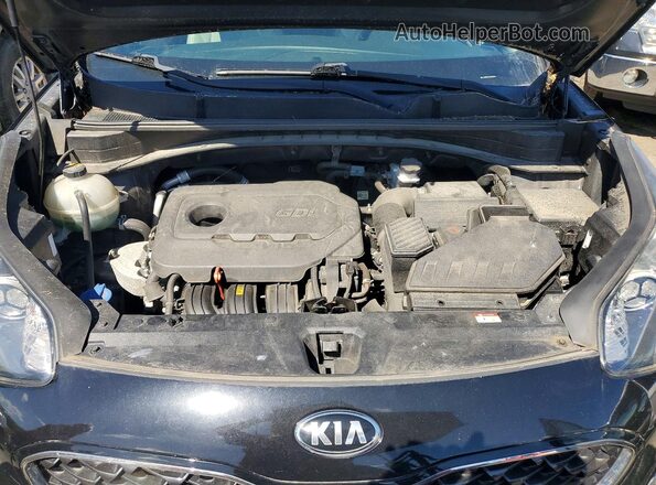 KNDPNCACXL7767375 2020 KIA SPORTAGE Black Engine compartment view