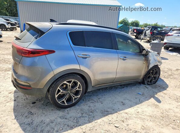 KNDPRCA63N7946116 2022 KIA SPORTAGE Gray Trasero derecho