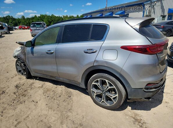 KNDPRCA63N7946116 2022 KIA SPORTAGE Gray Trasero izquierdo