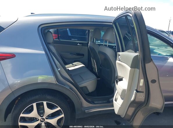 KNDPRCA67H7263954 2017 KIA SPORTAGE Gray Вид наклейки з VIN-кодом