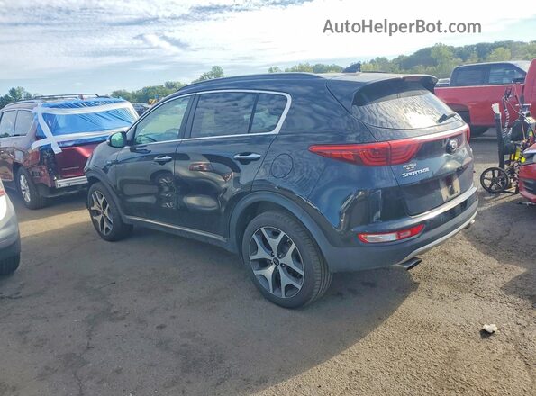 KNDPRCA67J7380794 2018 KIA SPORTAGE Black Задня ліва чверть