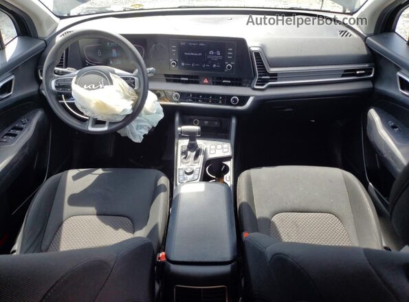KNDPU3AF1P7034974 2023 KIA SPORTAGE Charcoal Vista del salpicadero