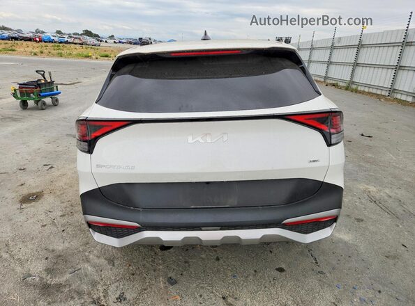 KNDPU3DG5S7201477 2025 KIA SPORTAGE White Вид ззаду