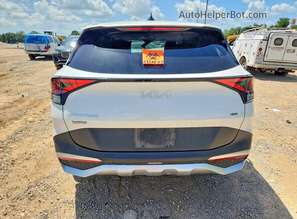 KNDPUCAF5P7165132 2023 KIA SPORTAGE Белый Вид сзади